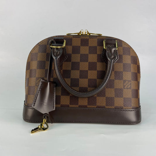 Louis Vuitton	Alma BB Damier Ebene