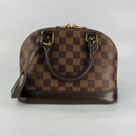 Louis Vuitton	Alma BB Damier Ebene