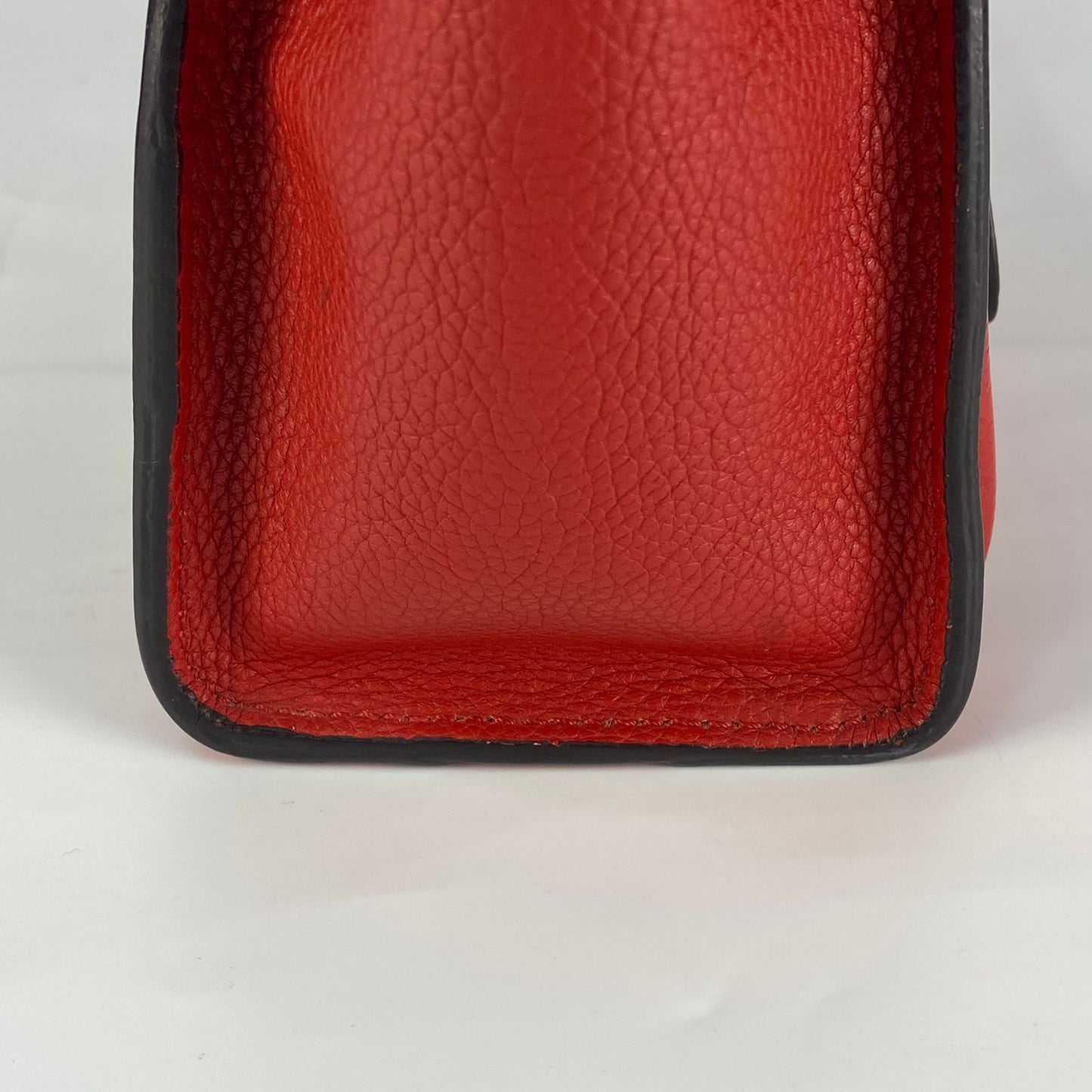 Celine Luggage Nano Red