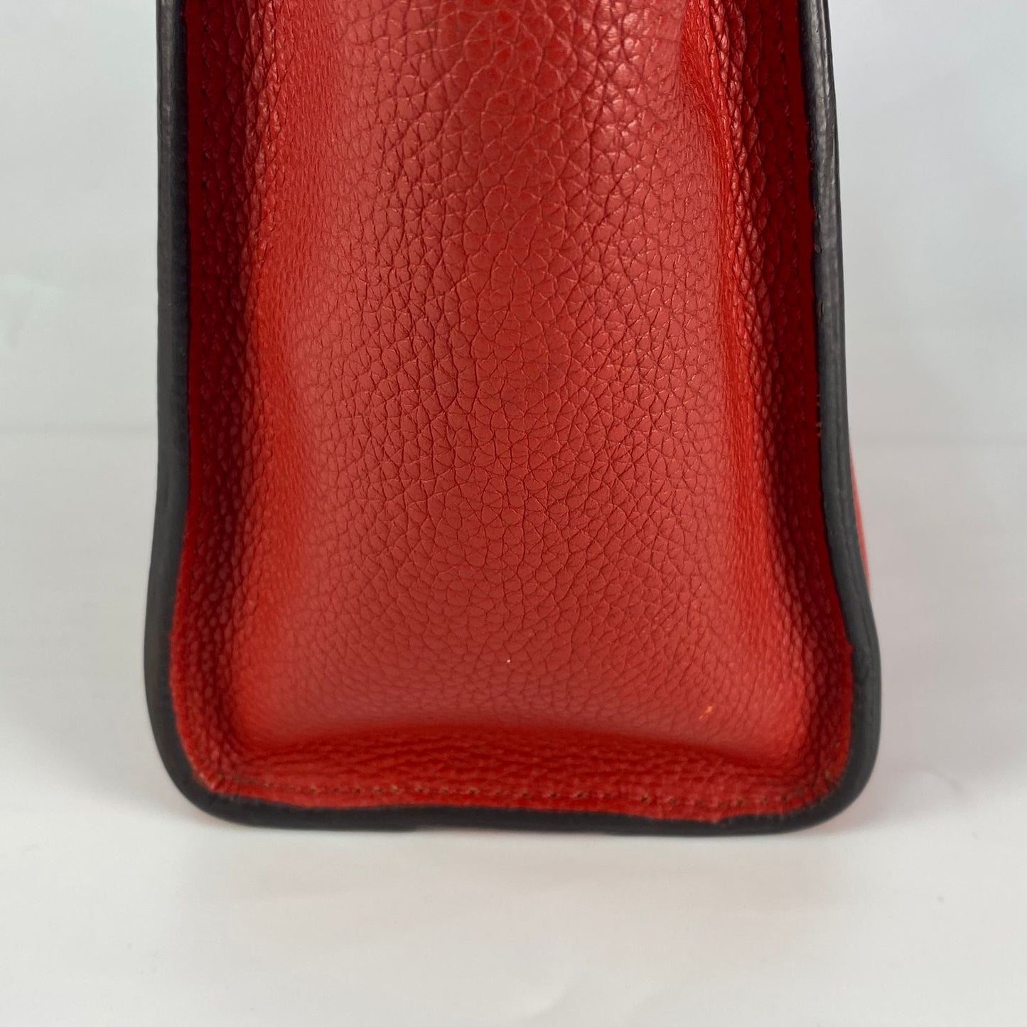 Celine Luggage Nano Red