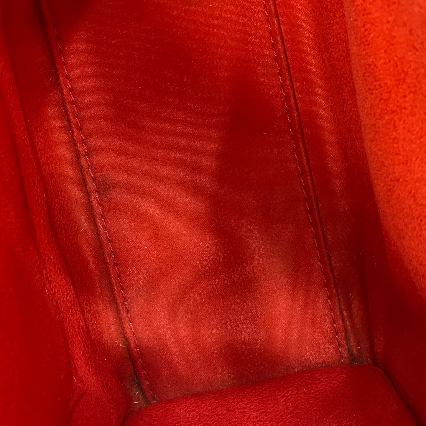Celine Luggage Nano Red