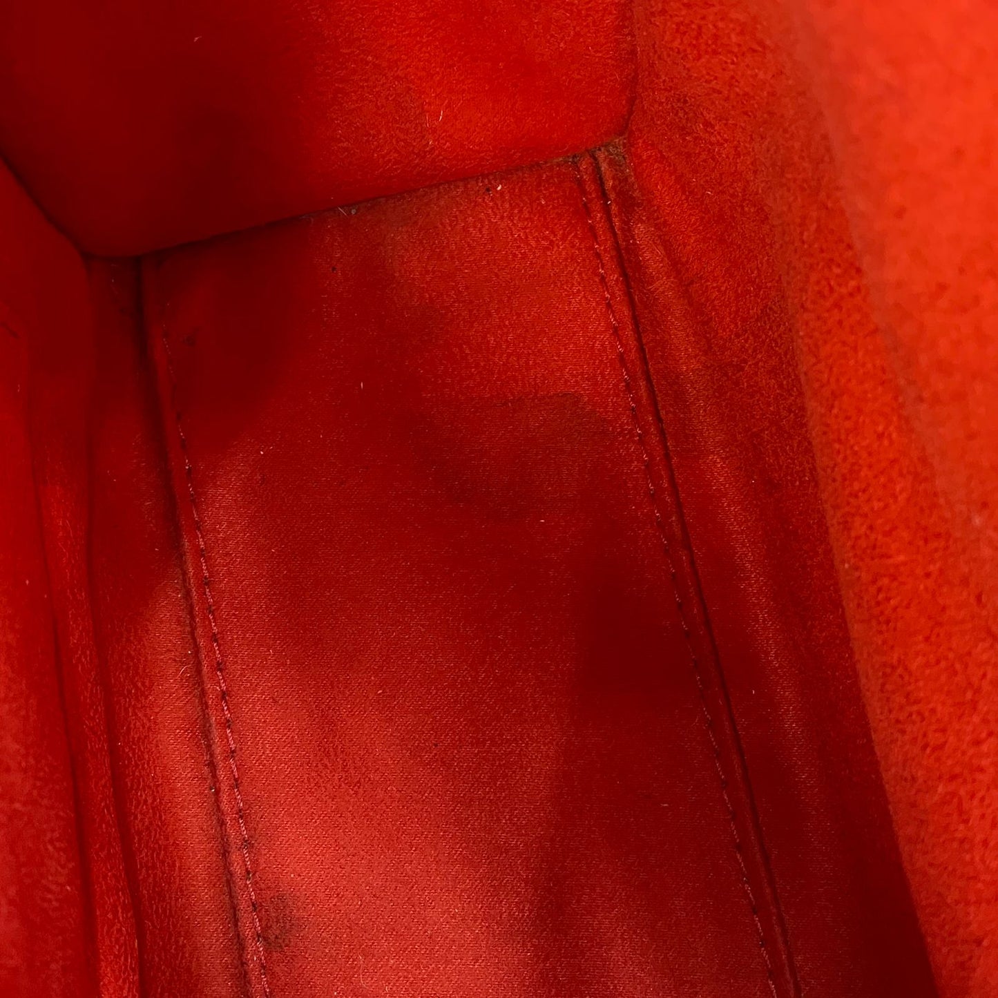 Celine Luggage Nano Red