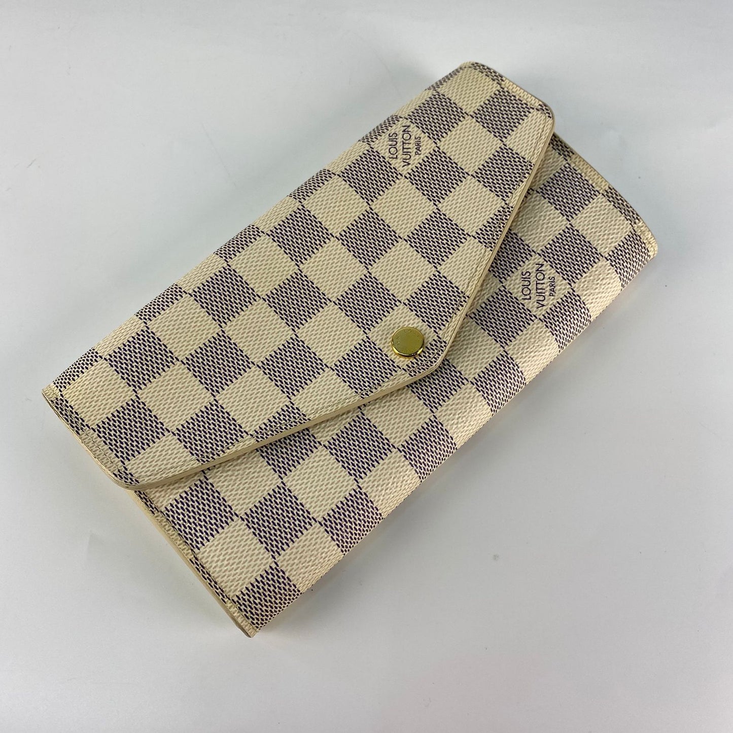 Louis Vuitton Sarah Wallet Damier Azur