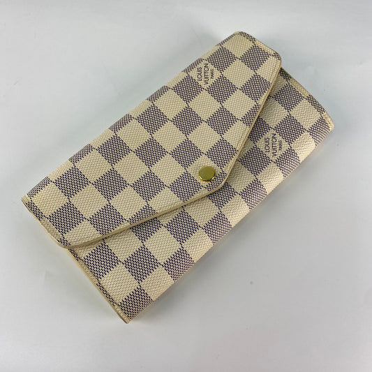 Louis Vuitton Sarah Wallet Damier Azur