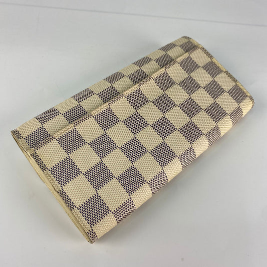 Louis Vuitton Sarah Wallet Damier Azur