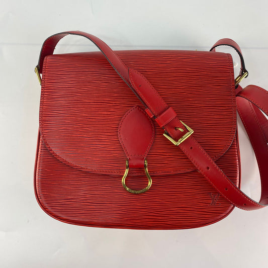 Louis Vuitton Saint Cloud Red Epi
