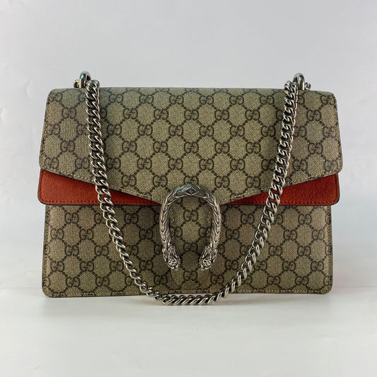 Gucci Dionysus GG Supreme Large Red Trims