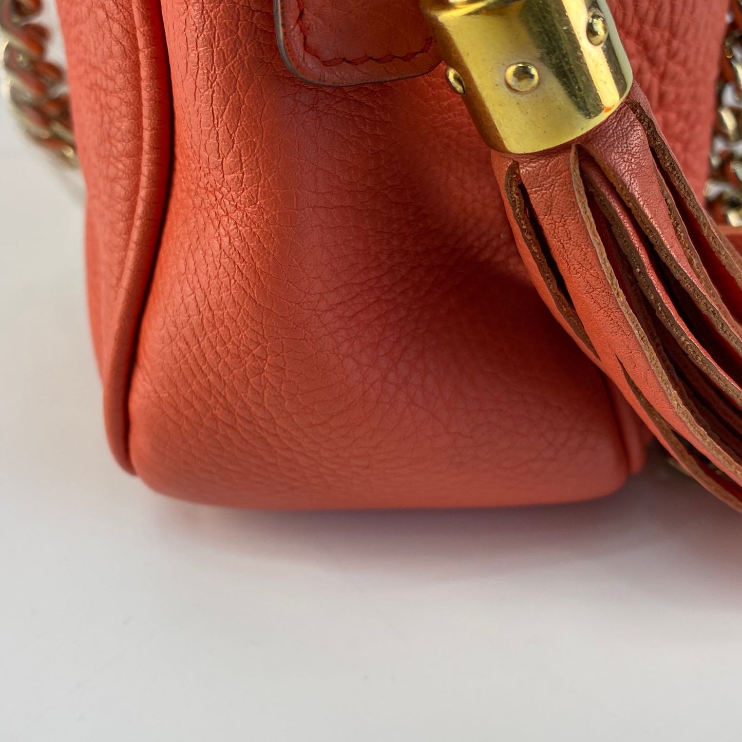 Gucci Soho Chain Shoulder Bag Pink
