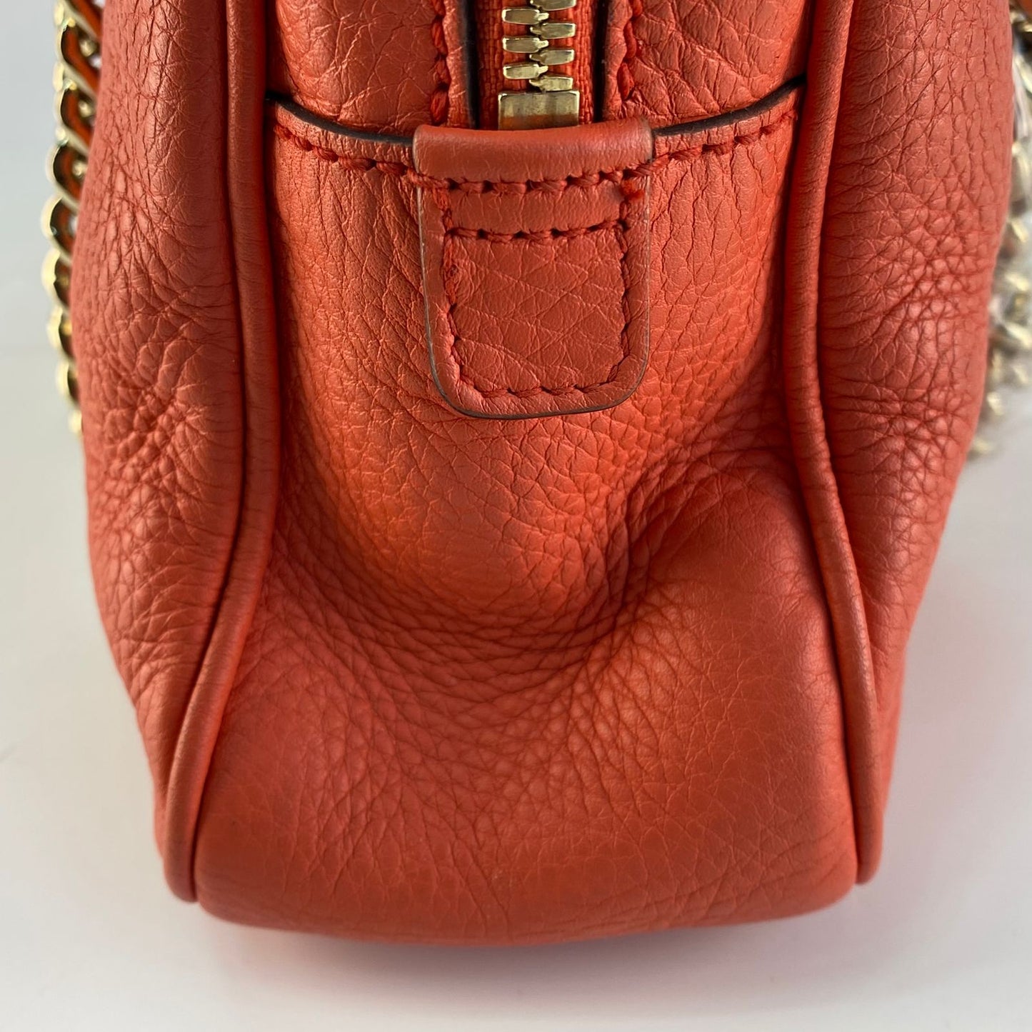 Gucci Soho Chain Shoulder Bag Pink