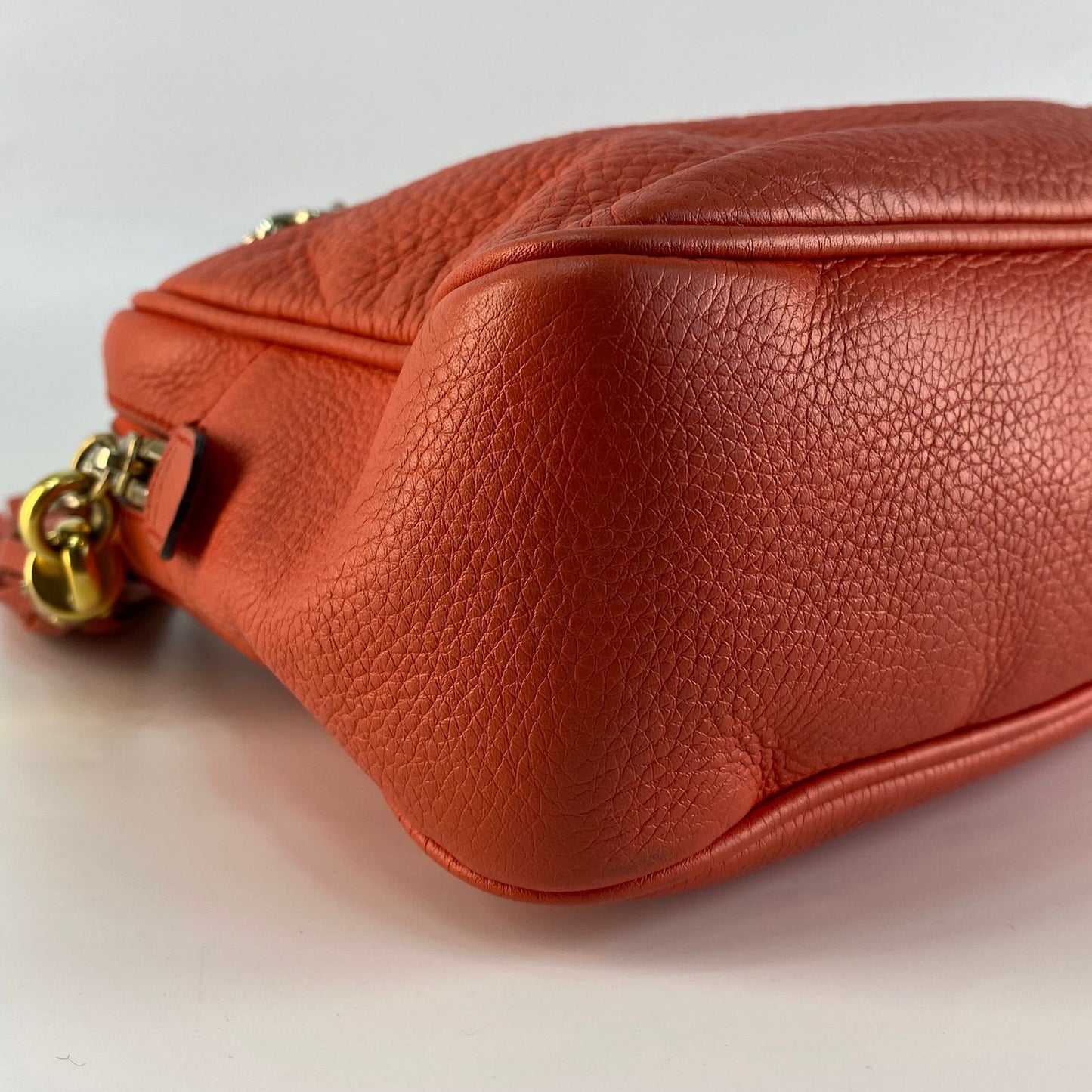 Gucci Soho Chain Shoulder Bag Pink