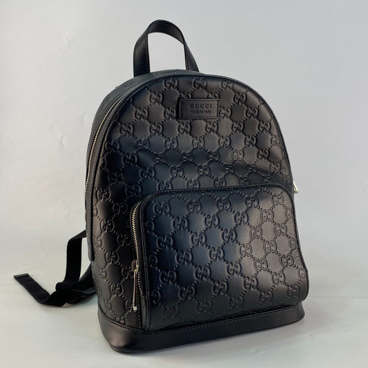 Gucci Guccissima Backpack Black