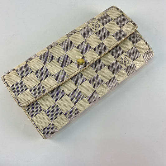 Louis Vuitton	Sarah Wallet Damier Azur