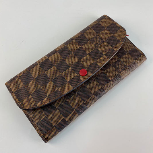 Louis Vuitton	Emilie Wallet Damier Ebene