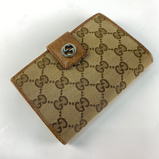 Gucci GG Canvas Bi-fold Wallet