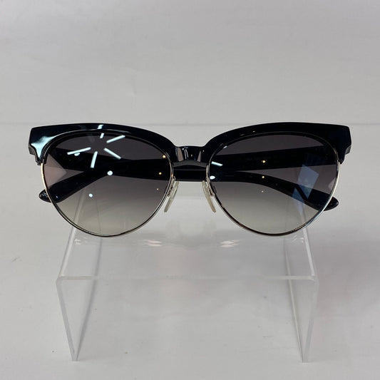 Balenciaga Cat Eye Black Acetate Sunglasses