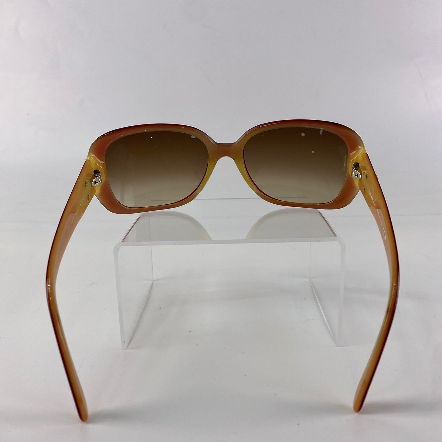 Chanel Oversized Red Frame Sunglasses