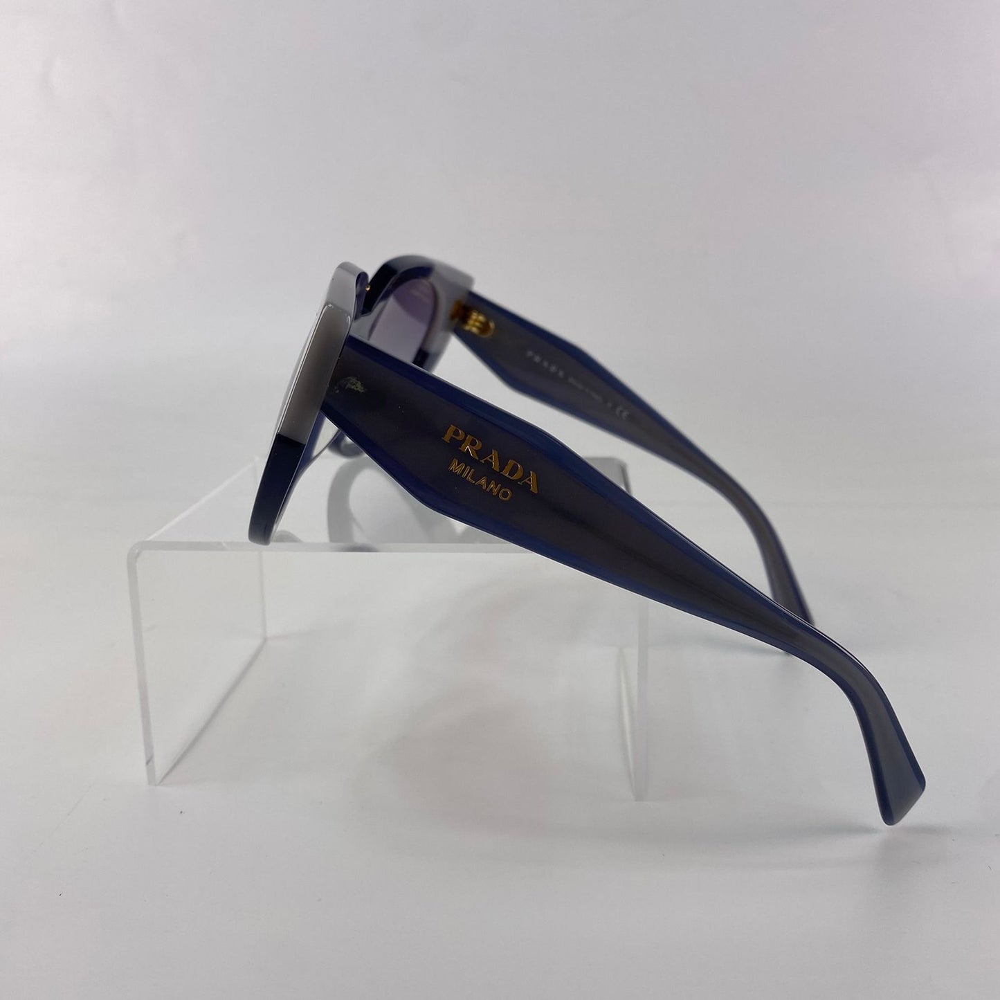 Prada Cat Eye Blue Sunglasses