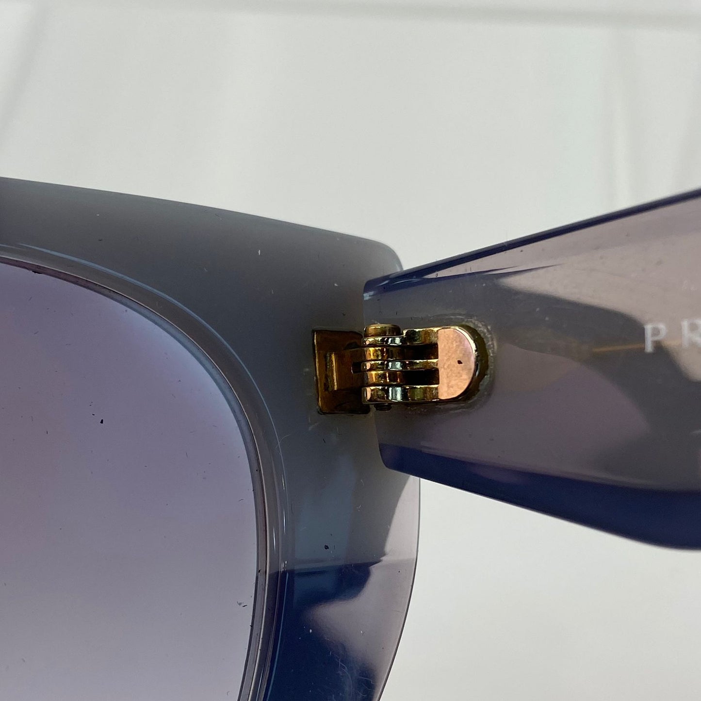 Prada Cat Eye Blue Sunglasses