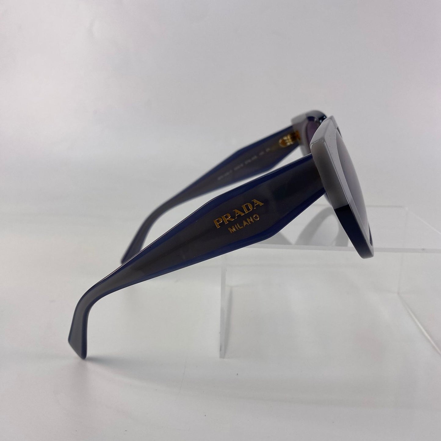 Prada Cat Eye Blue Sunglasses