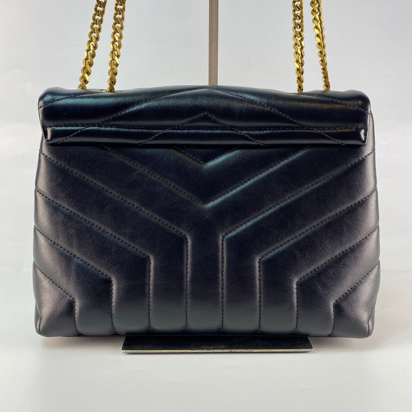 YSL	Loulou Shoulder Bag Black