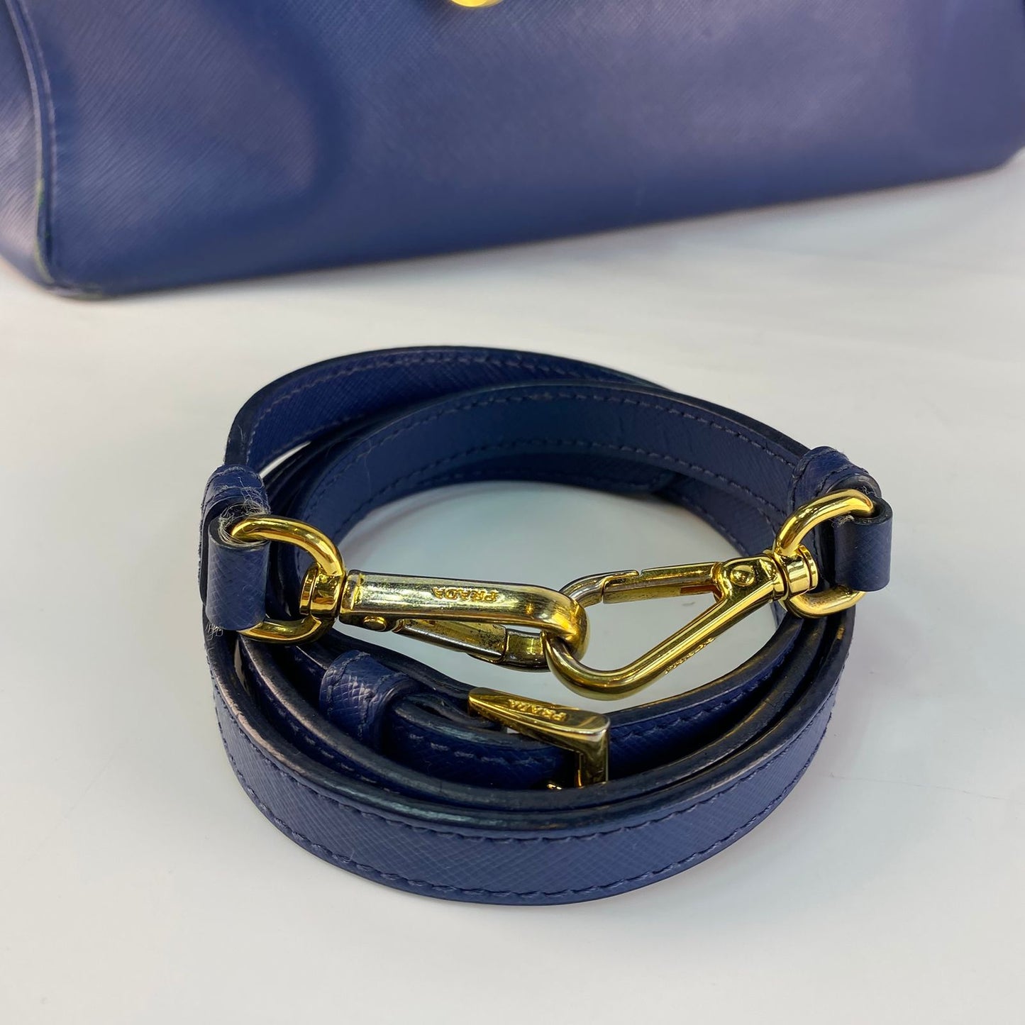 Prada Galleria Bag Blue
