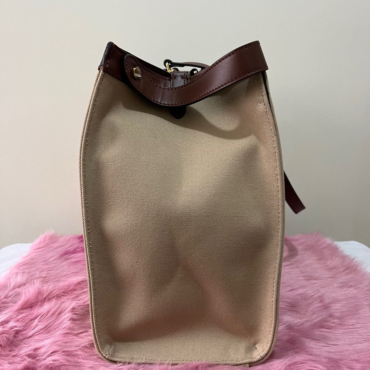 Fendi Peekaboo Tote Canvas – 10"H x 13"L x 5"W