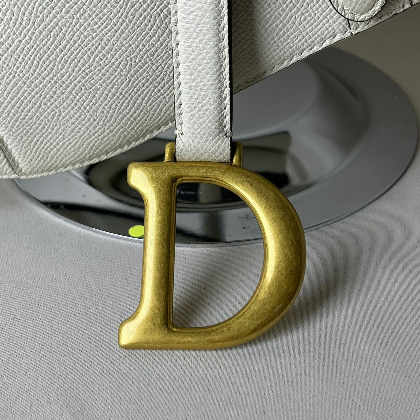 Dior	Saddle Medium White