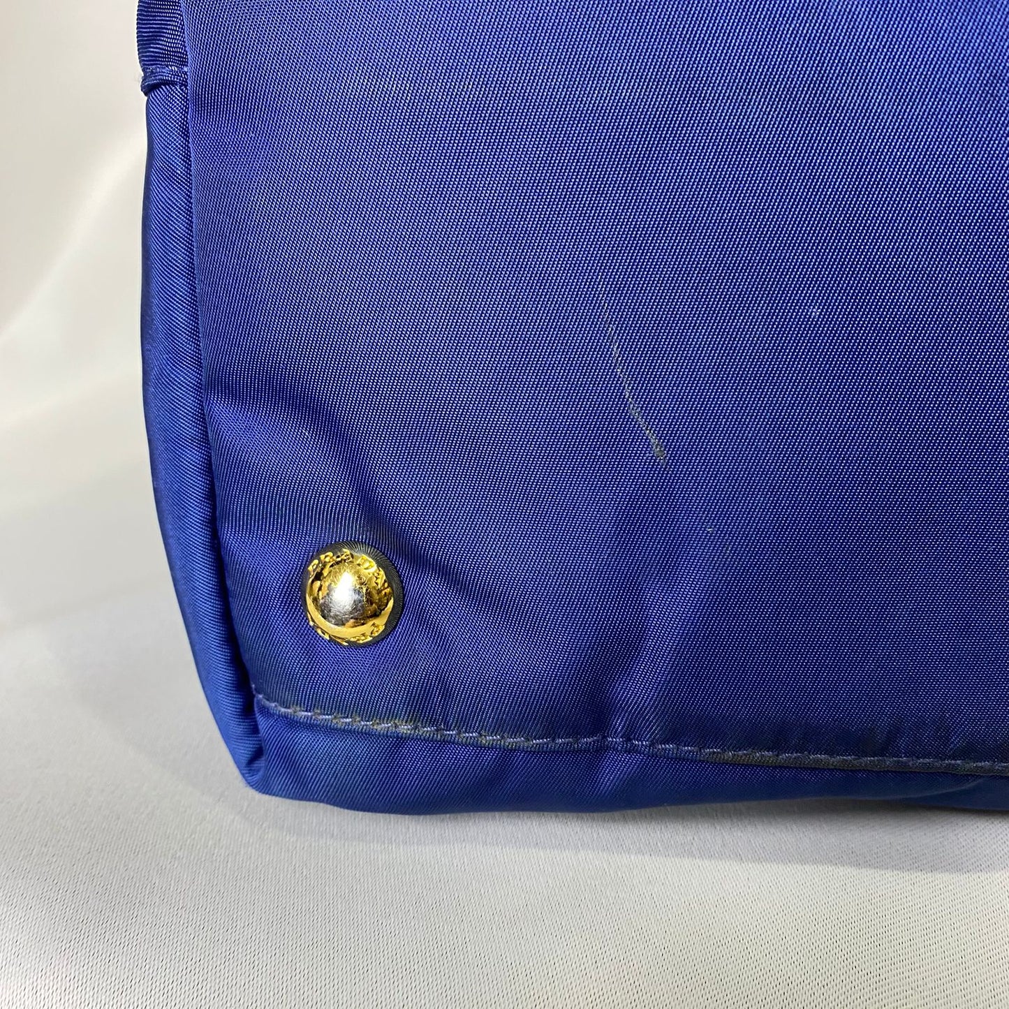 Prada 2-way Tote Blue