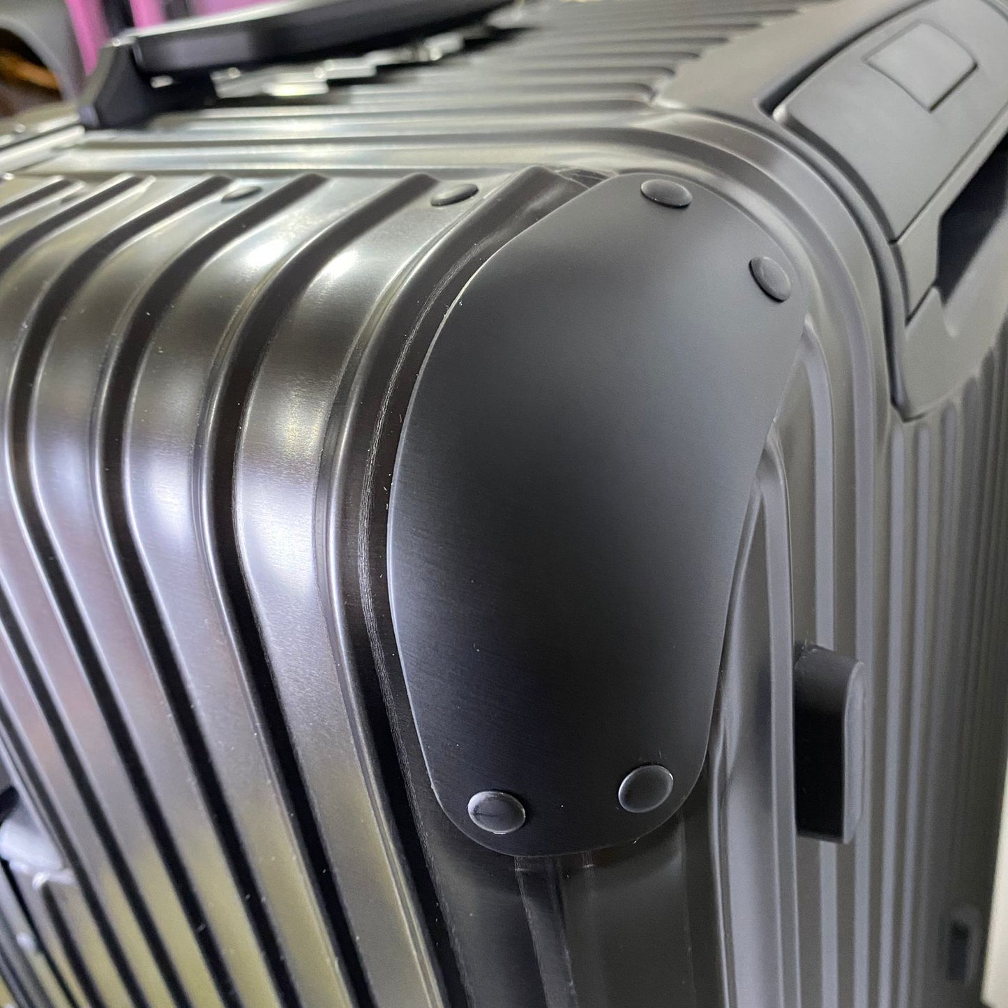 Rimowa Check in Black Original Aluminum