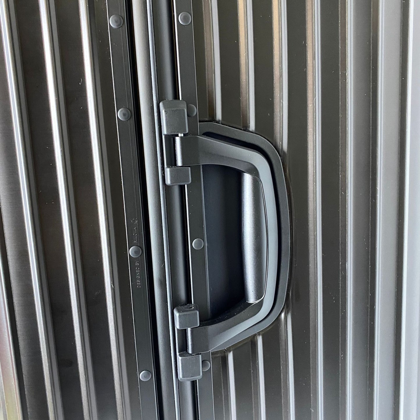 Rimowa Check in Black Original Aluminum