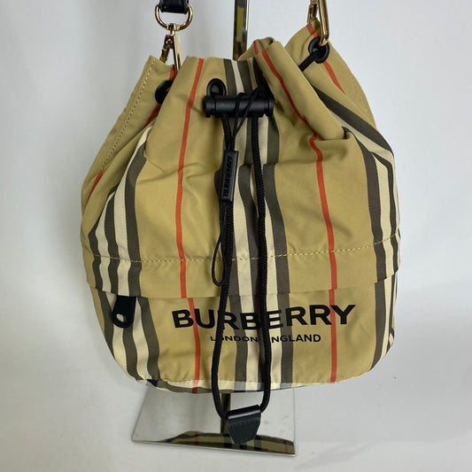 Burberry Phoebe Drawstring Nylon Check