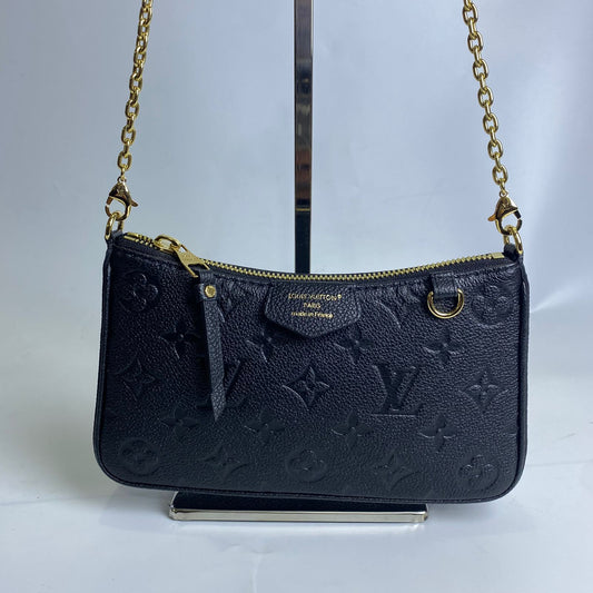 Louis Vuitton  Easy Pouch On Strap Black