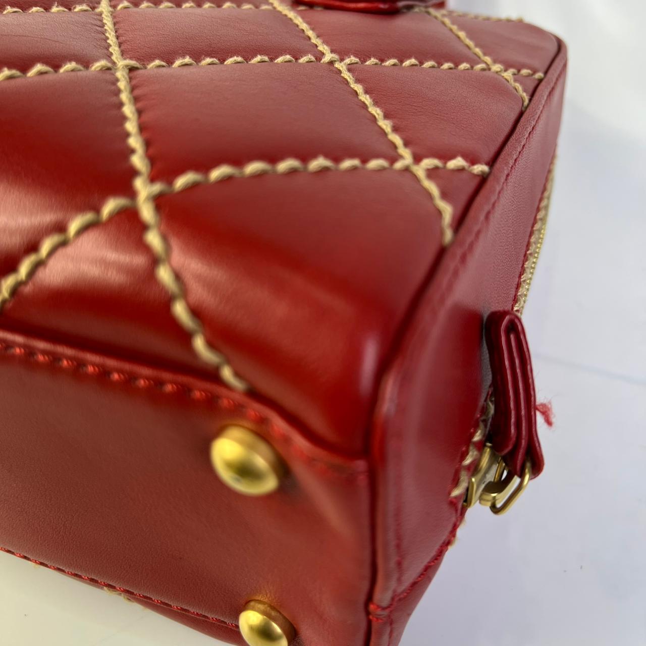 Chanel willd stitch bowler