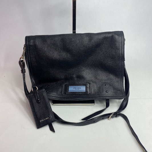Prada Etiquette Messenger Bag Black