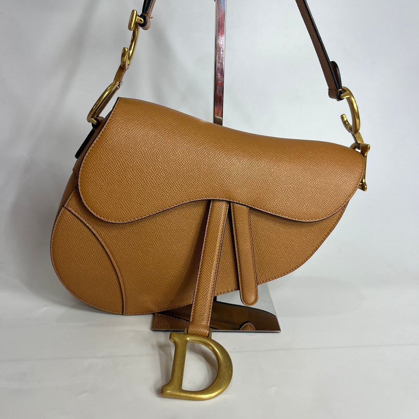 Dior Saddle Tan