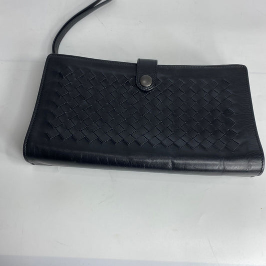 Bottega Veneta Continental Wallet Black