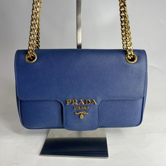 Prada Saffiano Blue