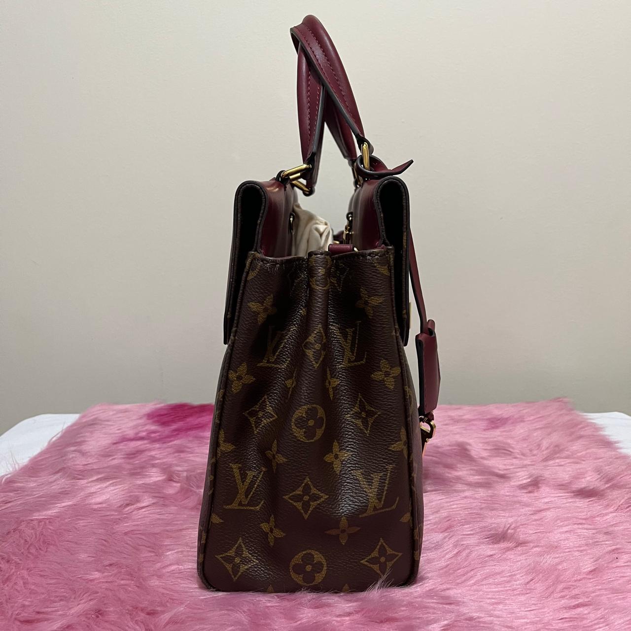Louis Vuitton Venus Monogram Canvas Burgundy – 9.4"H x 13.4"L x 5.5"W