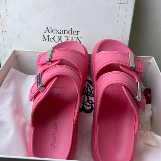 Alexander Mcqueen I Pink Slides Size 38.5