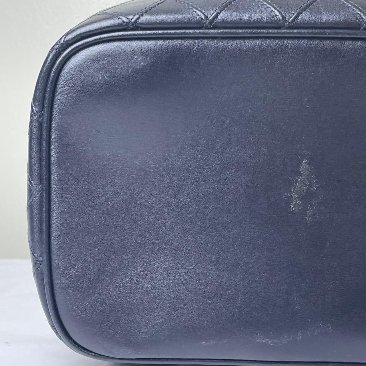 Chanel Leather Vanity Bag