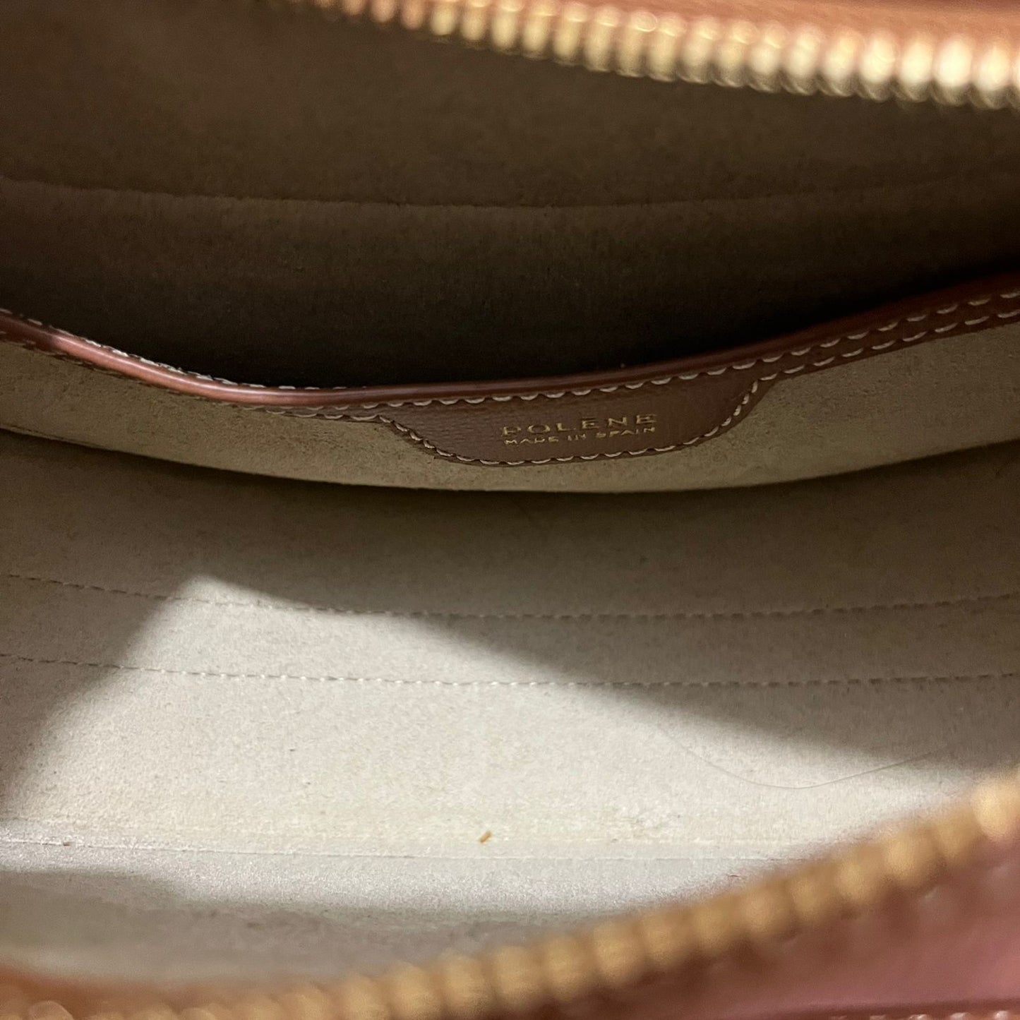 Polène Numéro Dix Brown – 6.5"H x 9.5"L x 2.8"W