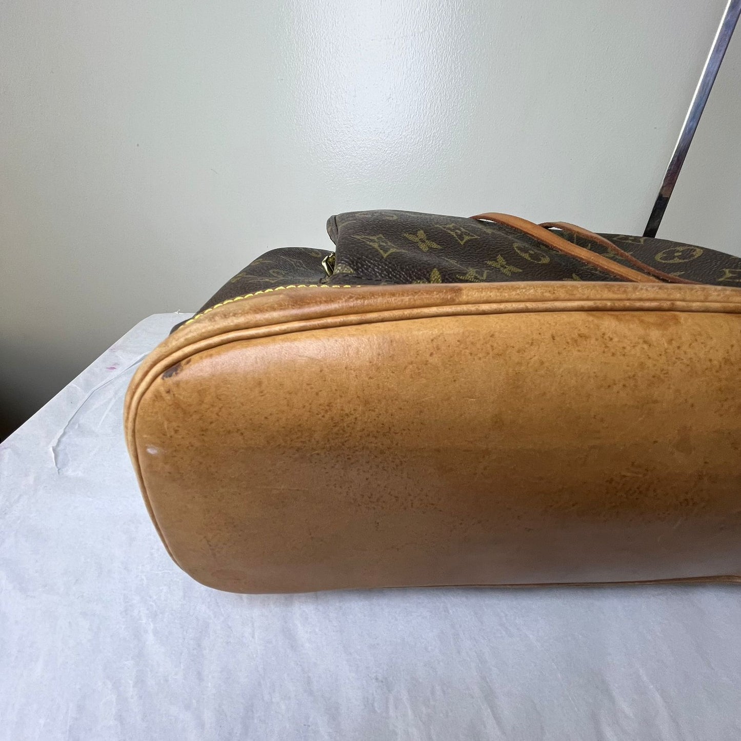 Louis Vuitton Montsouris GM Monogram Canvas – 15.0"H x 12.2"L x 5.1"W
