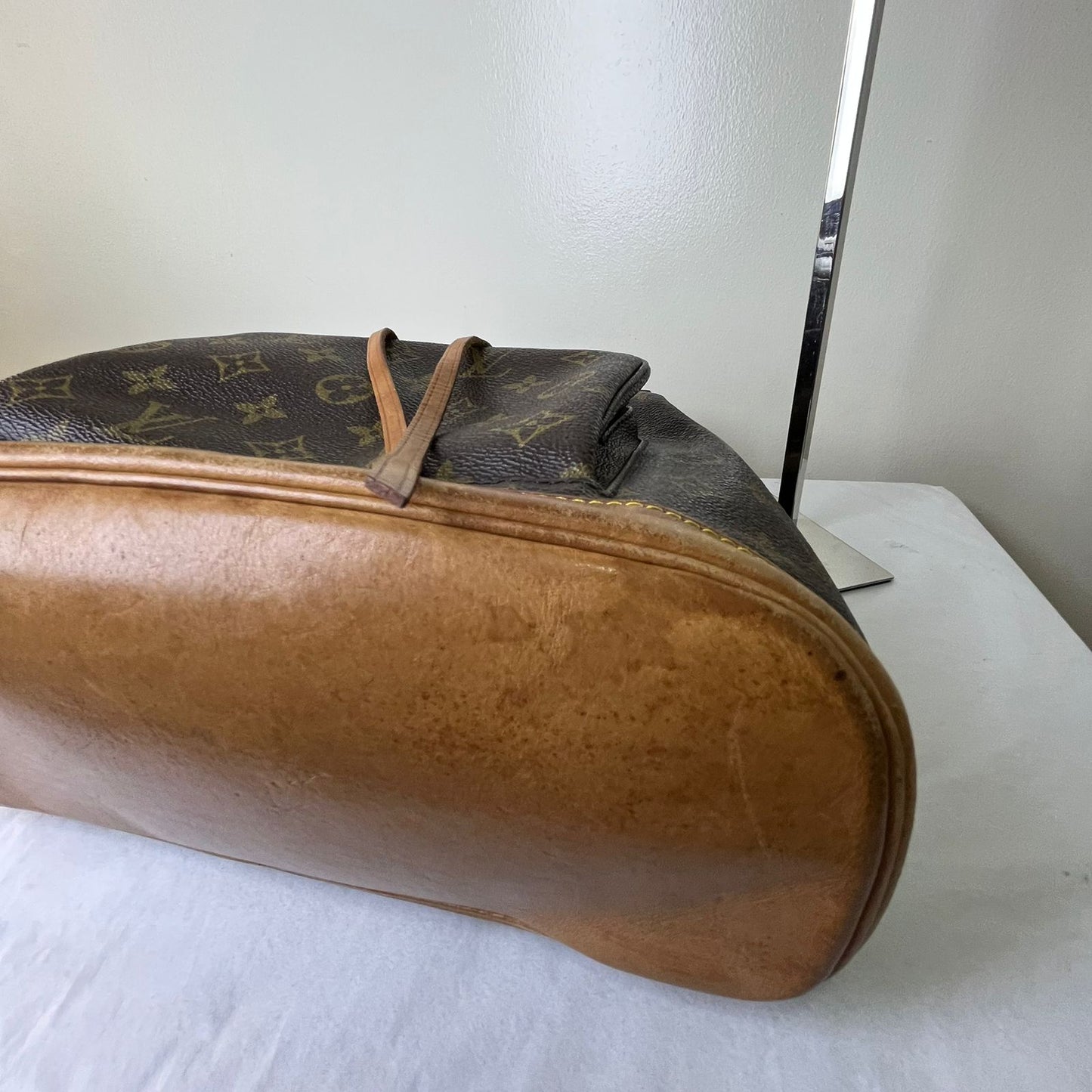 Louis Vuitton Montsouris GM Monogram Canvas – 15.0"H x 12.2"L x 5.1"W