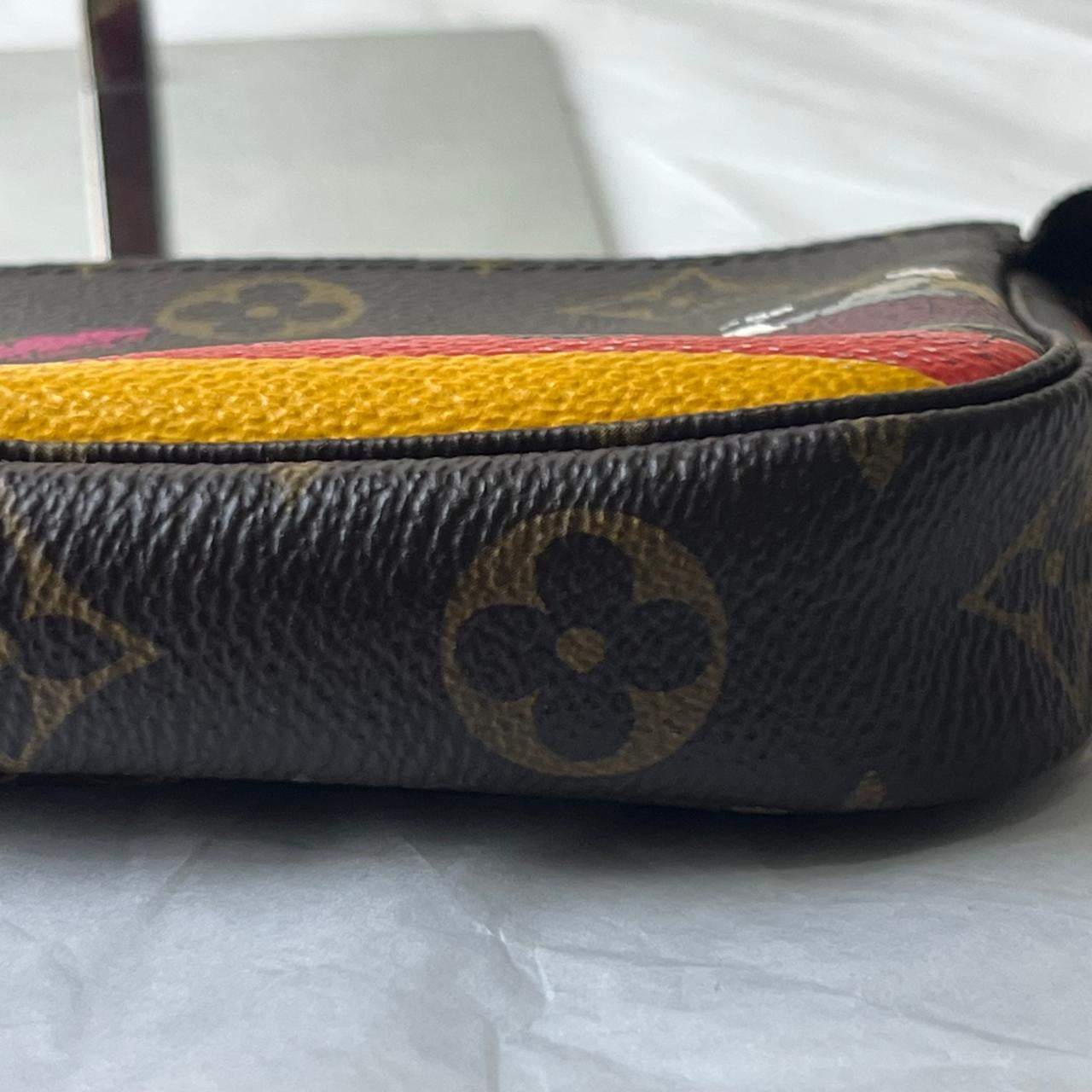 Louis Vuitton	Mini Pochette Printed