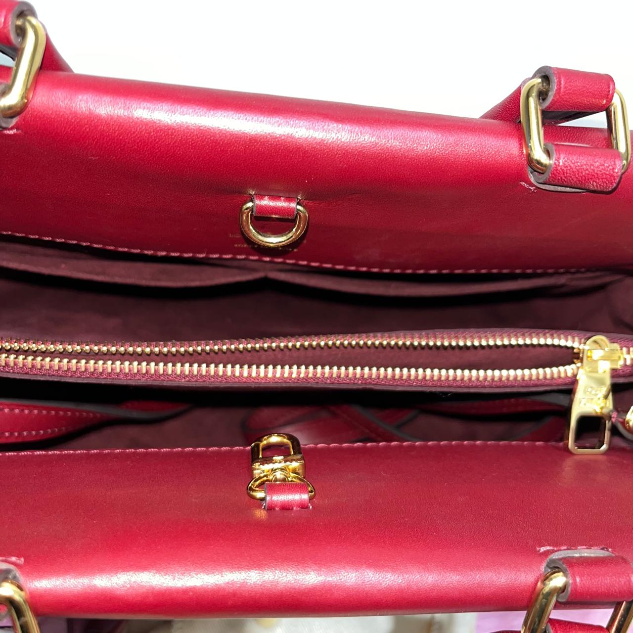 Louis Vuitton Venus Monogram Canvas Burgundy – 9.4"H x 13.4"L x 5.5"W