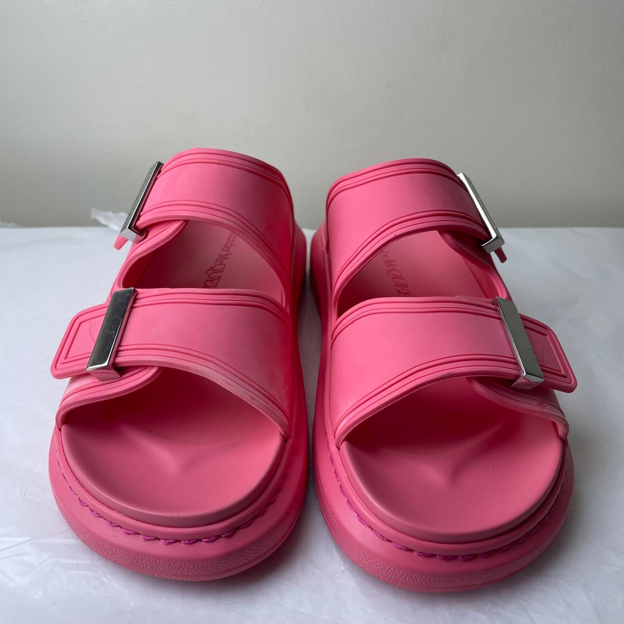 Alexander Mcqueen I Pink Slides Size 38.5