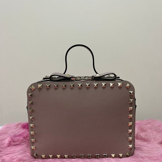 Valentino Rockstud Vanity Pink – 5"H x 7"L x 4"W