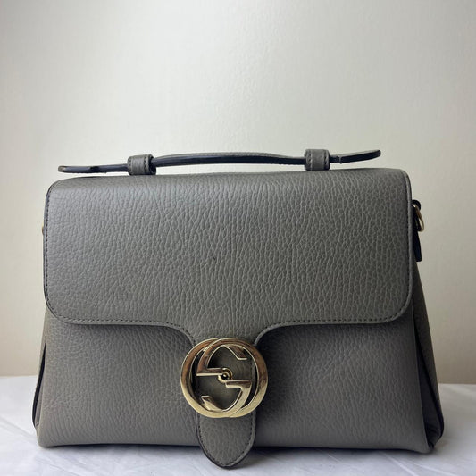 Gucci Interlocking Grey Medium