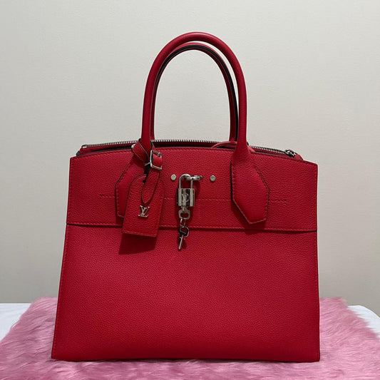Louis Vuitton City Steamer PM Red