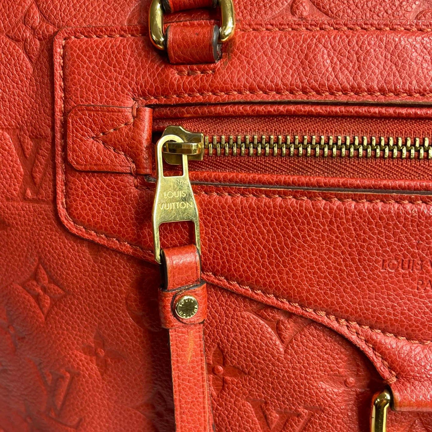 Louis Vuitton	Lumineuse Monogram Empreinte Red